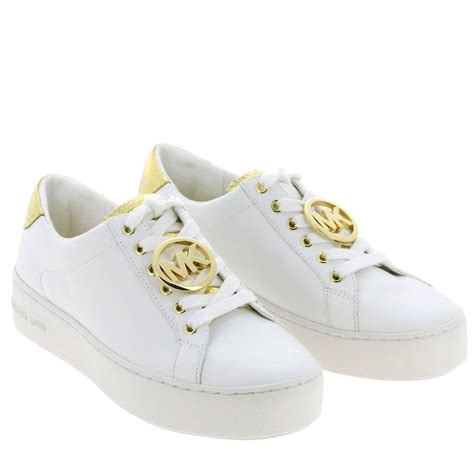 damen sneaker weiß michael kors|michael kors sneakers and prices.